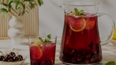 Ev Yapımı Ferahlatıcı Limonlu Vişne Şerbeti Tarifi