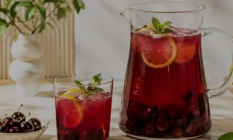 Ev Yapımı Ferahlatıcı Limonlu Vişne Şerbeti Tarifi