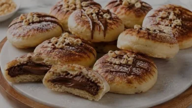 Evde Çikolatalı Mini Bazlama Hazırlamanın Püf Noktaları