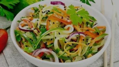 Evde Pratik ve Lezzetli Şerit Salata Hazırlama Rehberi