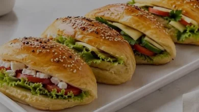 Evde Puf Puf Cepli Sandviç Poğaça Yapımı