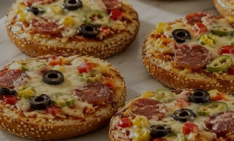 Evde Şipşak Simit Pizza Hazırlamanın Pratik Yolu