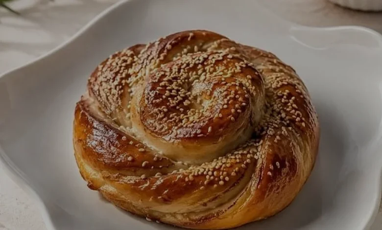 Evde Tel Tel Ayrılan Tahinli Çörek Yapımı