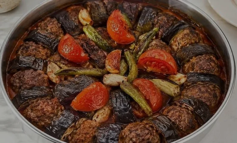 Evde Tepside Patlıcan Kebabı Nasıl Yapılır