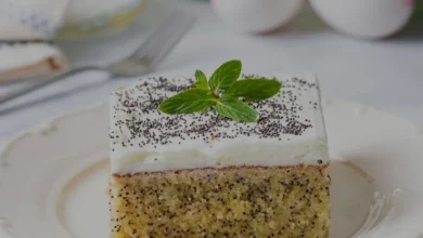 Mavi Haşhaşlı Revani Tarifi Hazırlanışı ve Püf Noktaları