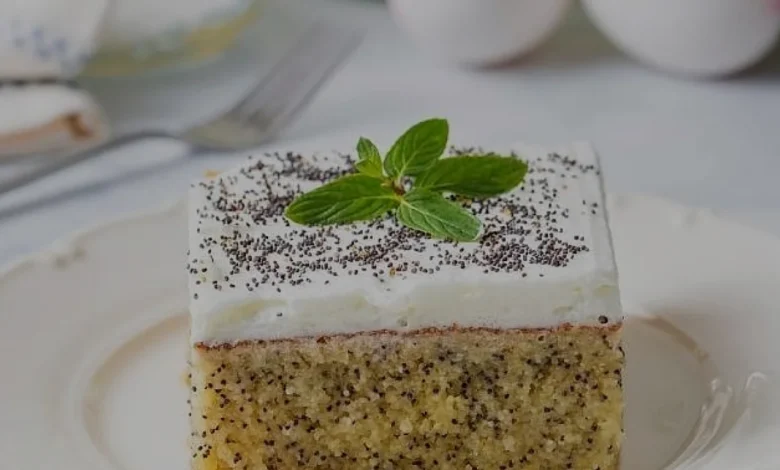 Mavi Haşhaşlı Revani Tarifi Hazırlanışı ve Püf Noktaları