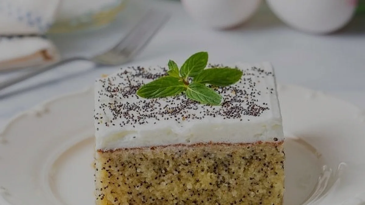Mavi Haşhaşlı Revani Tarifi Hazırlanışı ve Püf Noktaları