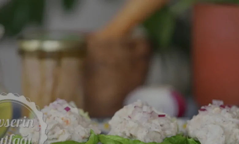Protein Deposu Ton Balıklı Yoğurtlu Salata Tarifi