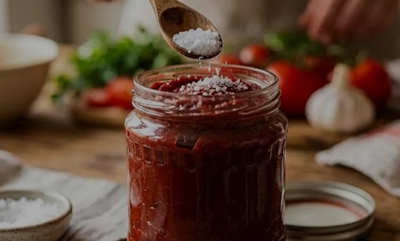 Salçanın Ömrünü Uzatan Pratik Saklama Yöntemleri
