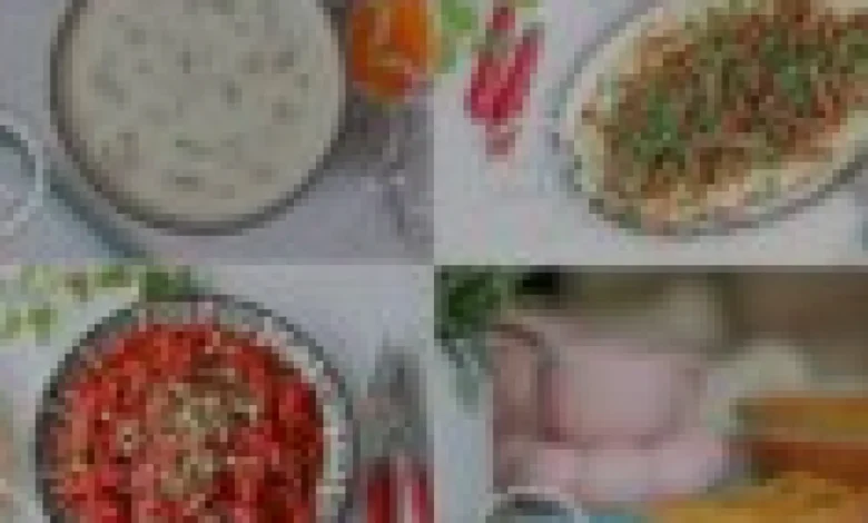 31 Ağustos Günü İçin Hazırlanan Günlük Yemek Menüsü