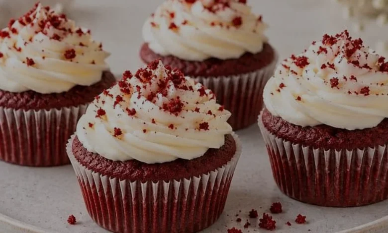 Adım Adım Kırmızı Kadife Cupcake Hazırlanışı