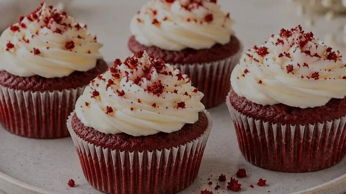 Adım Adım Kırmızı Kadife Cupcake Hazırlanışı