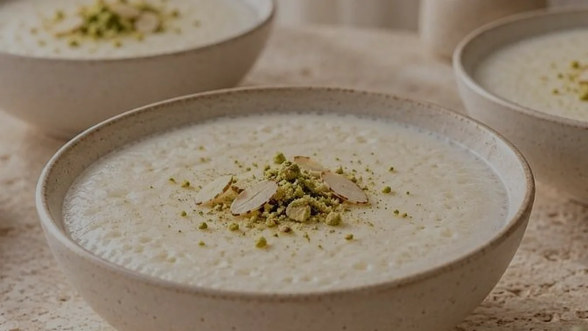 Dört Malzeme ile Hazırlanan Köpüklü Muhallebi Tarifi