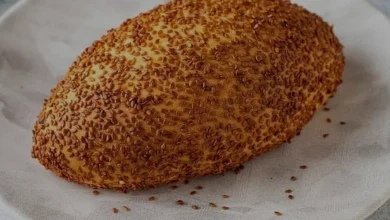 Evde Pastane Lezzetinde Susamlı Simit Poğaça Yapımı