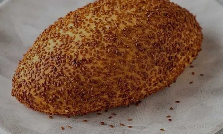 Evde Pastane Lezzetinde Susamlı Simit Poğaça Yapımı