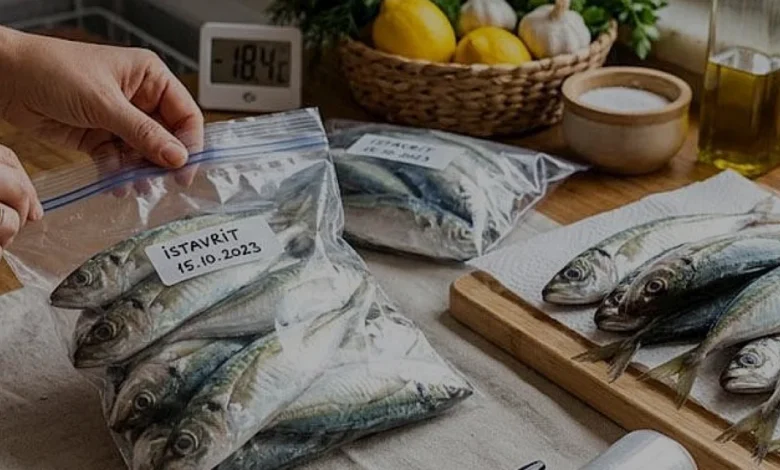 İstavrit Balığını Dondurucuda Saklamanın Püf Noktaları
