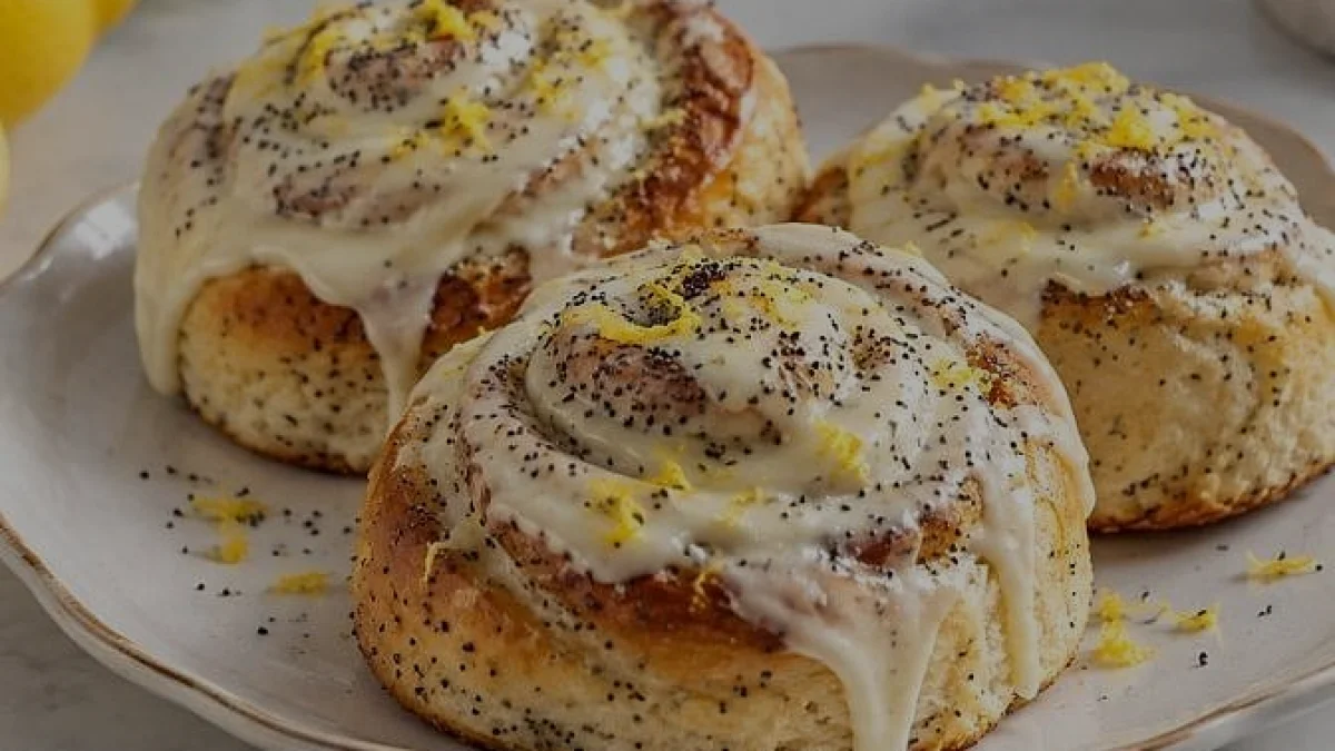 Limonlu Haşhaşlı Rulo Çörek Hazırlama Rehberi