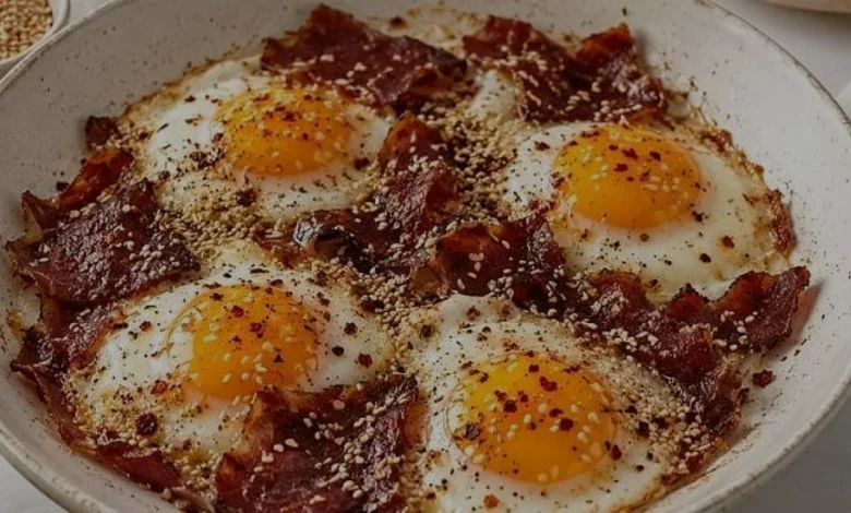 Pastırmalı ve Susamlı Göz Yumurta Hazırlama Yöntemi