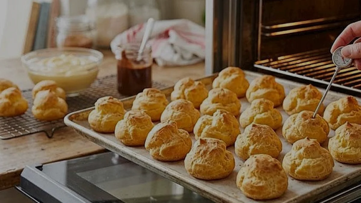 Profiterol Pişirme Süresinde Dikkat Edilmesi Gereken Püf Noktaları
